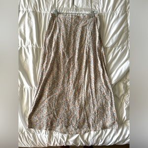 H&M midi skirt with slit